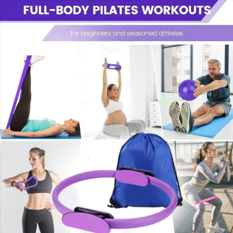 13-Piece Yoga & Pilates Fitness Set for Full-Body Training & Recovery