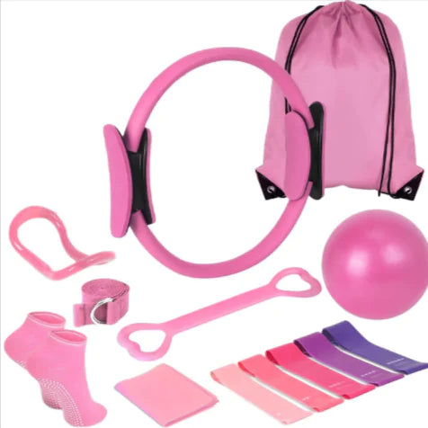 13-Piece Yoga & Pilates Fitness Set for Full-Body Training & Recovery
