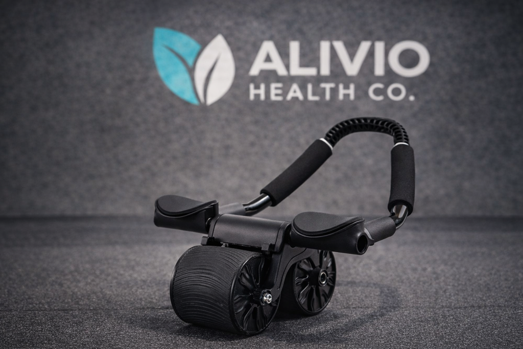 Automatic Rebound Ab Wheel for Core & Full-Body Training