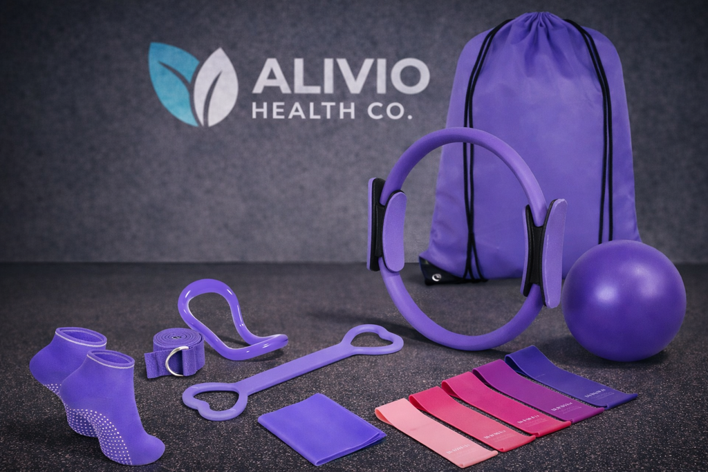 13-Piece Yoga & Pilates Fitness Set for Full-Body Training & Recovery