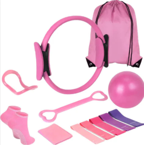 13-Piece Yoga & Pilates Fitness Set for Full-Body Training & Recovery
